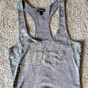 Sequin Tank